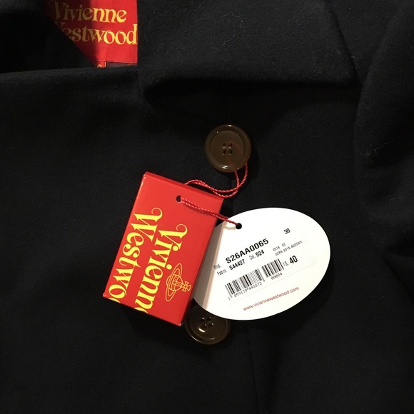 Vivienne Westwood Red label classic Melton Coat - Picture 8 of 16